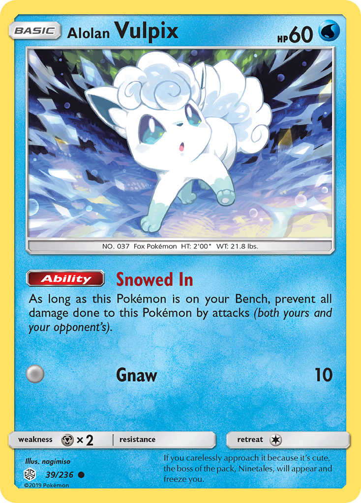Alolan Vulpix - 39/236 - Common