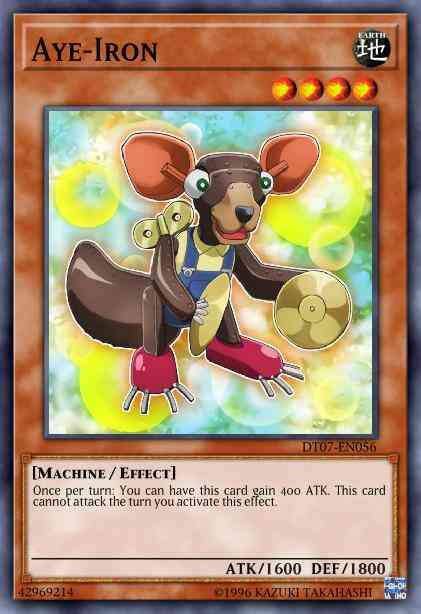 Aye-Iron - BP03-EN103 - Shatterfoil Rare - 1st Edition