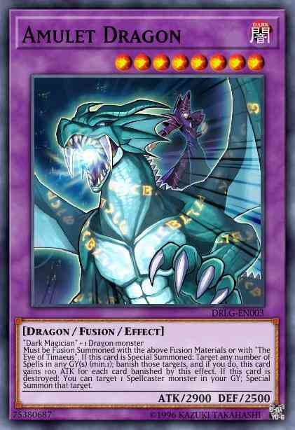 Amulet Dragon - DRLG-EN003 - Secret Rare - 1st Edition