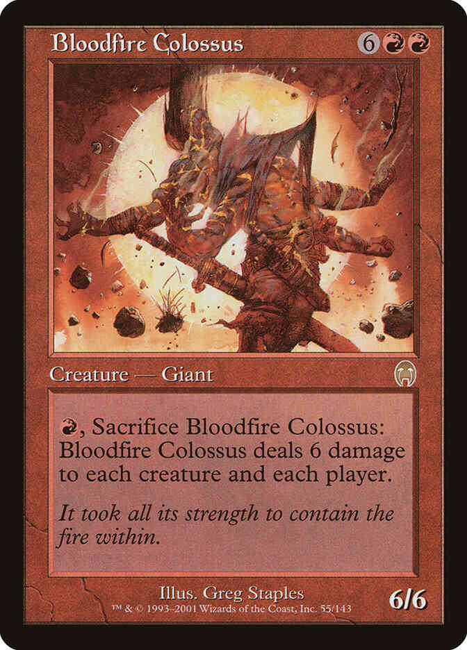 Bloodfire Colossus [55] [Apocalypse] [Non-Foil]