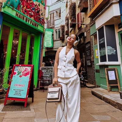 Miko Statement Vest Suit with Pants