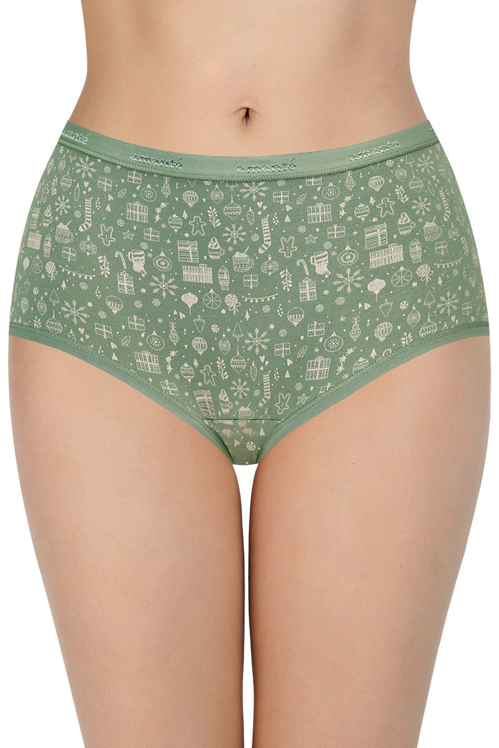 Print High Rise Full Brief Panties (Pack of 3)