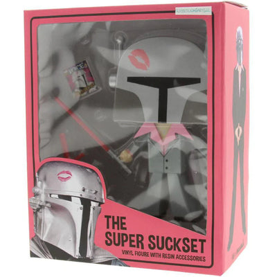 3D Retro x Gary Ham x The Sucklord The Super Suckset #2 Figure Silver/Pink