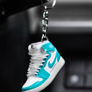3D Sneaker Keychain Turbo Green