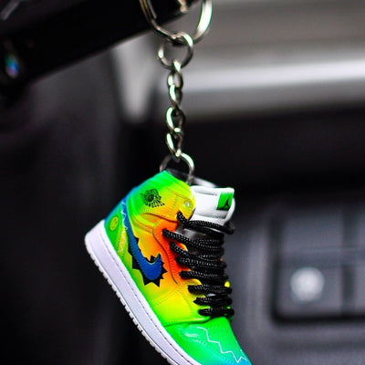 3D Sneaker Keychain AJ1 J Balvin