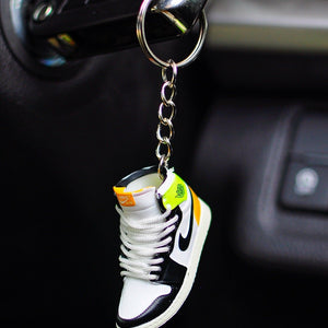 3D Sneaker Keychain AJ1 Volt Gold