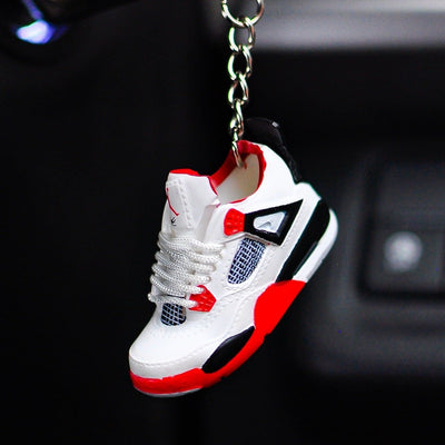 3D Sneaker Keychain AJ4 Fire Red