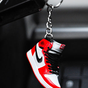3D Sneaker Keychain AJ1 Chicago