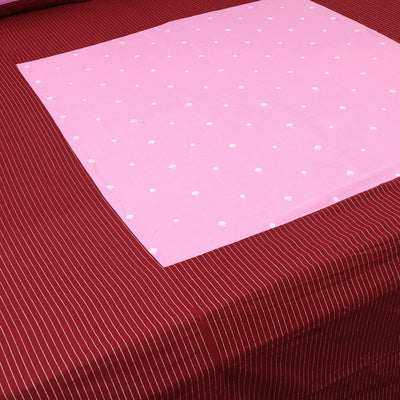 Patchwork Cotton Double Jacquard Bedsheet Set 19