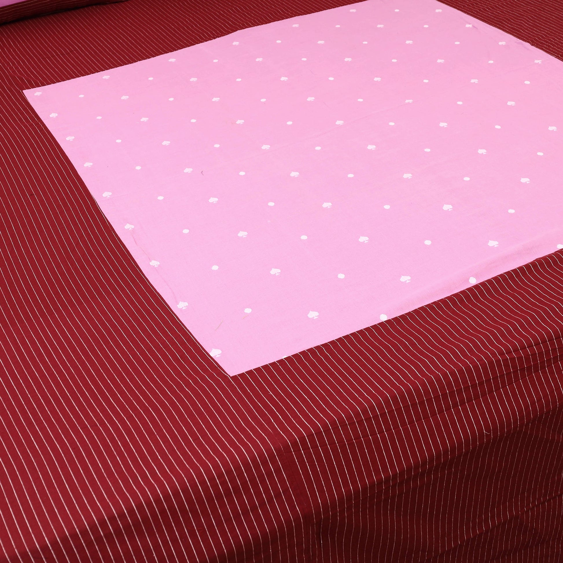 Patchwork Cotton Double Jacquard Bedsheet Set 19