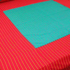 Patchwork Cotton Double Jacquard Bedsheet Set 17