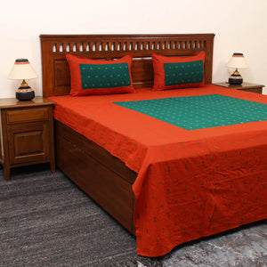 Patchwork Cotton Double Jacquard Bedsheet Set 16