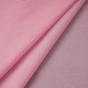 Baby Pink - Prewashed Plain Dyed Pure Cotton Fabric 43