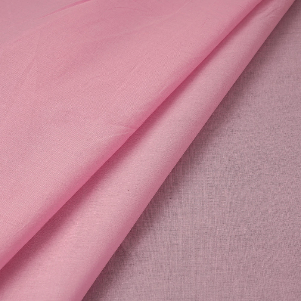 Baby Pink - Prewashed Plain Dyed Pure Cotton Fabric 43