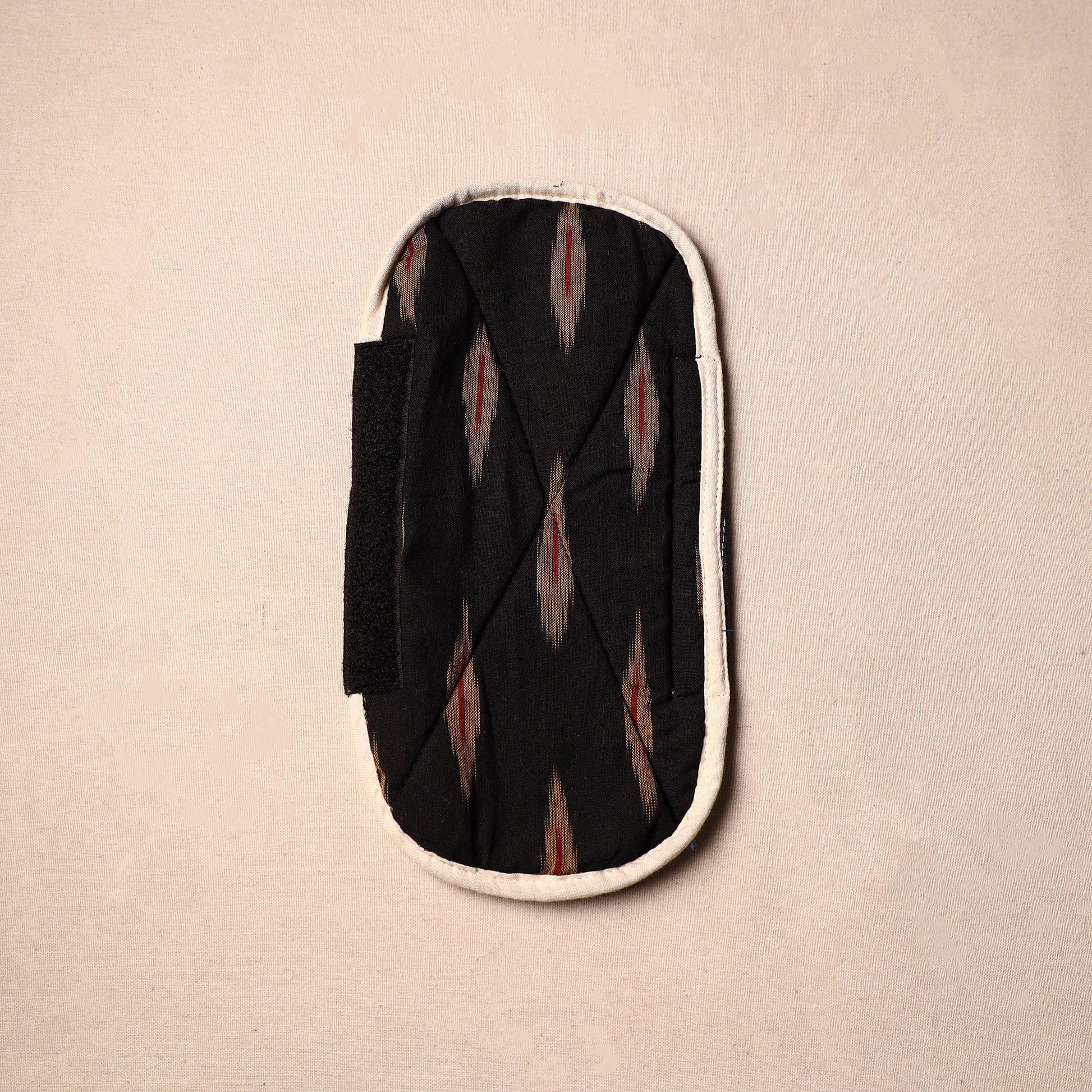 Black - Handmade Cotton Fridge Handle Cover 02