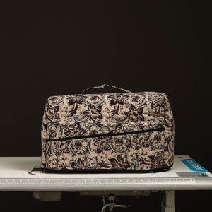 Beige - Handcrafted Cotton Sewing Machine Cover 03