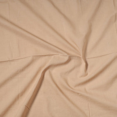 Beige - Jhiri Pure Handloom Cotton Precut Fabric (1.5 meter) 38