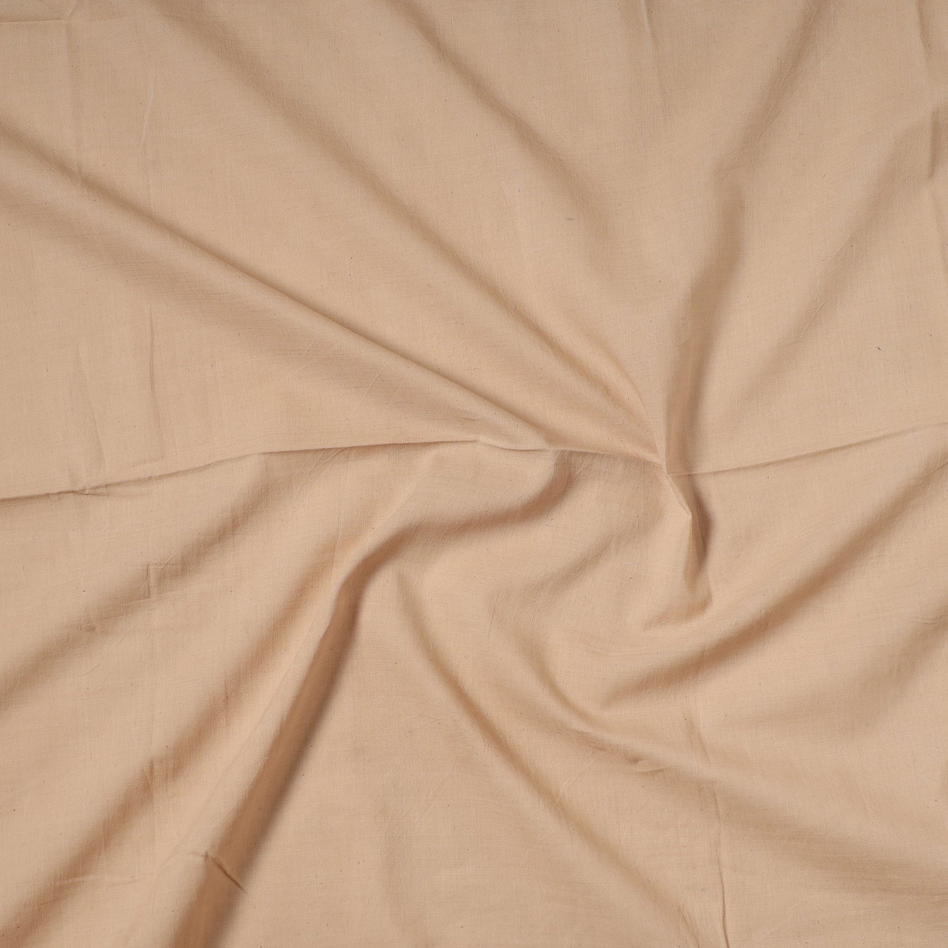 Beige - Jhiri Pure Handloom Cotton Precut Fabric (1.5 meter) 38