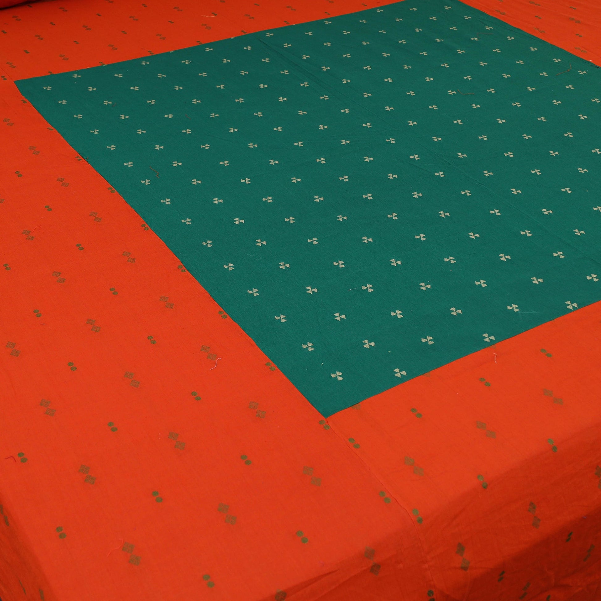 Patchwork Cotton Double Jacquard Bedsheet Set 16