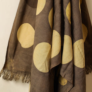 Brown - Block Print Cotton Ajrakh Handloom Towel