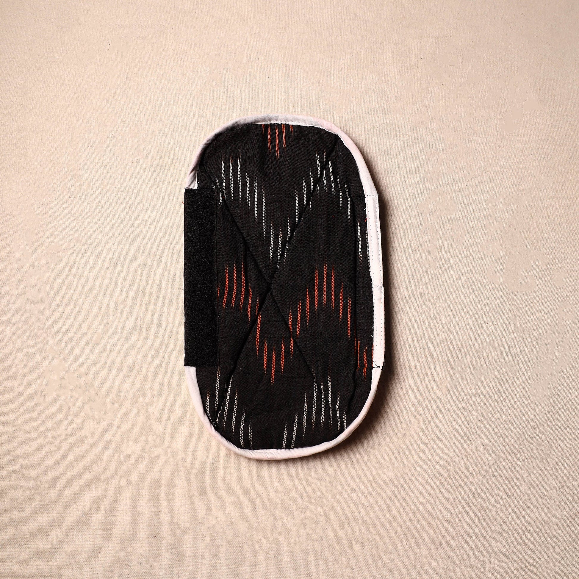 Black - Handmade Cotton Fridge Handle Cover 08