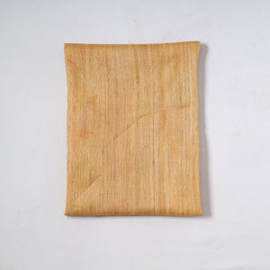 Beige - Vidarbha Tussar Silk Cotton Handloom Precut Fabric (1.9 meter) 48