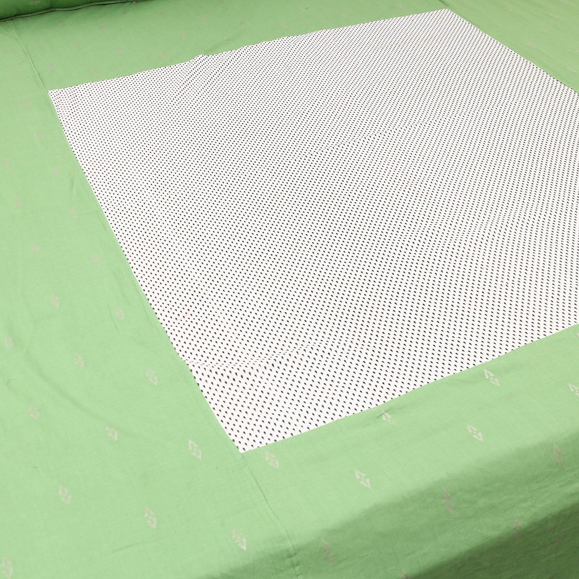 Patchwork Cotton Double Jacquard Bedsheet Set 12