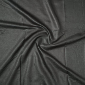 Black - Vidarbha Tussar Silk Cotton Handloom Precut Fabric (1.1 meter) 50