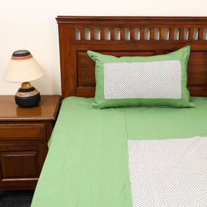 Patchwork Cotton Double Jacquard Bedsheet Set 12