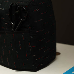 Black - Handcrafted Cotton Sewing Machine Cover 06