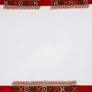 Bengal Kantha Embroidery Cotton Blouse Piece 18