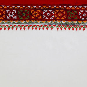 Bengal Kantha Embroidery Cotton Blouse Piece 18