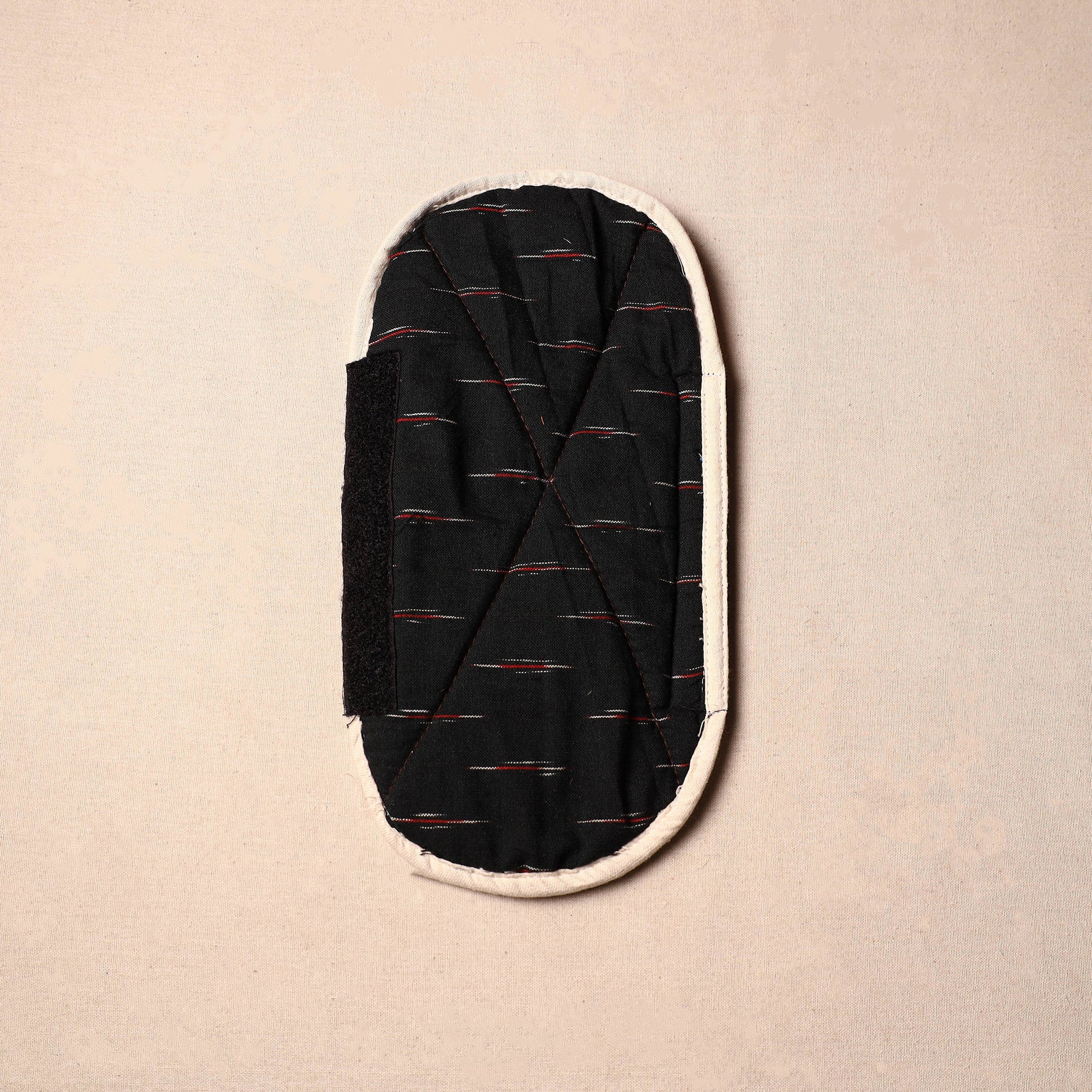 Black - Handmade Cotton Fridge Handle Cover 13