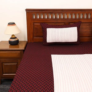 Patchwork Cotton Double Jacquard Bedsheet Set 11