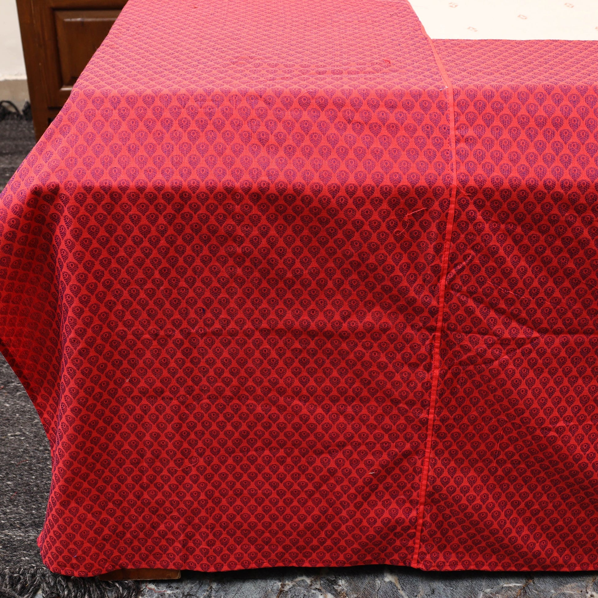 Patchwork Cotton Double Jacquard Bedsheet Set 23