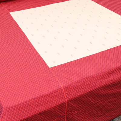 Patchwork Cotton Double Jacquard Bedsheet Set 23