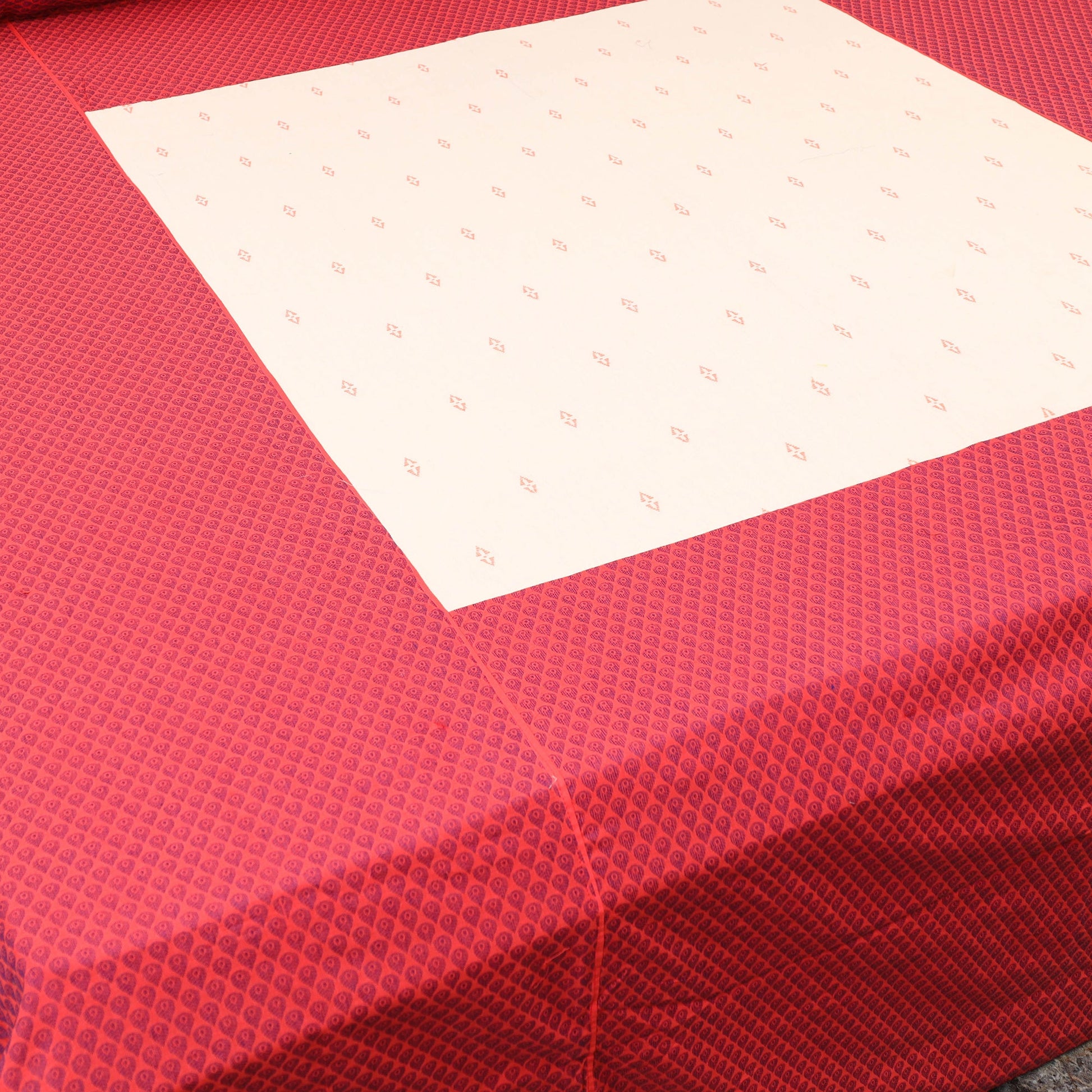 Patchwork Cotton Double Jacquard Bedsheet Set 23