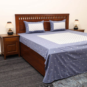 Patchwork Cotton Double Jacquard Bedsheet Set 24