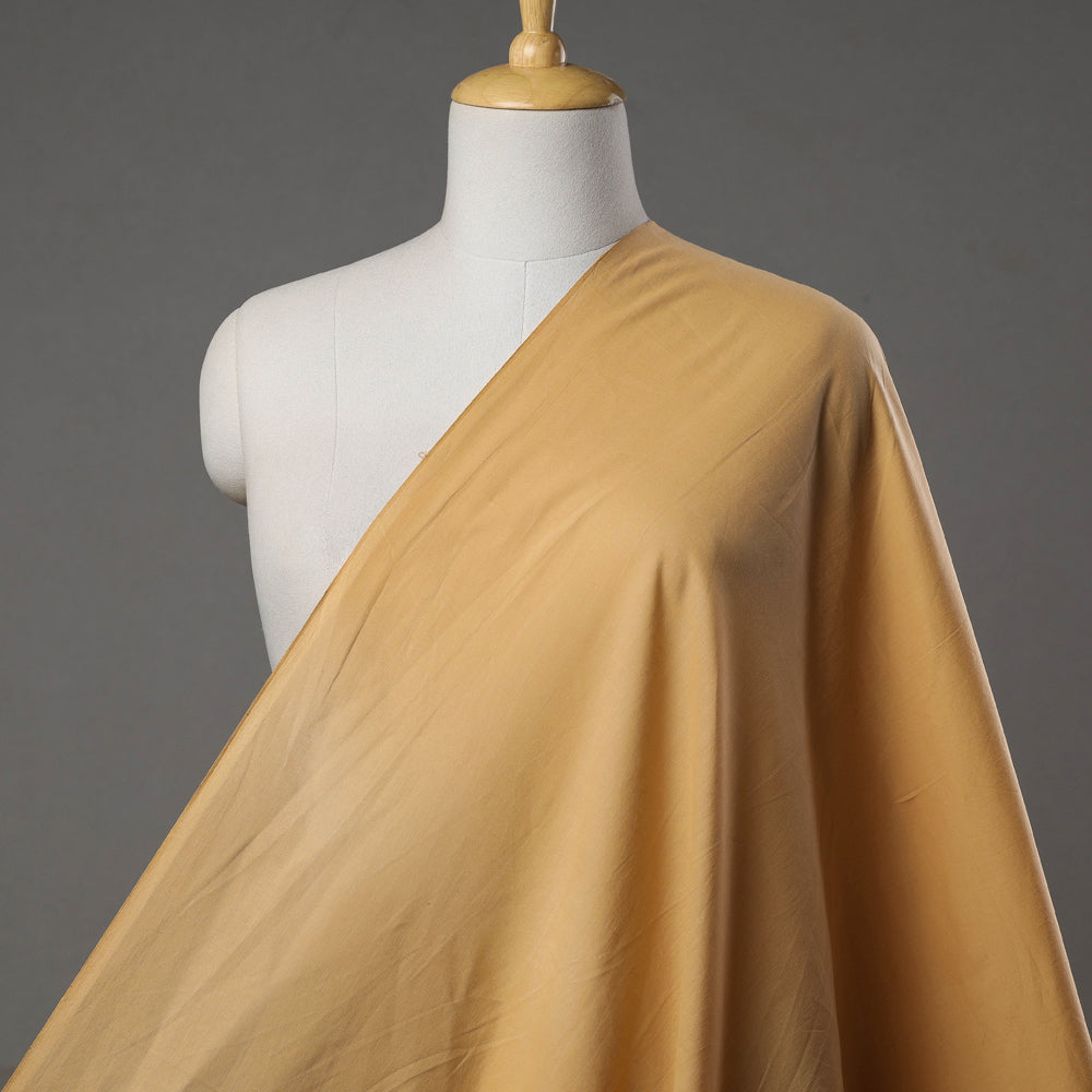 Brown - Prewashed Plain Cotton Fabric 11