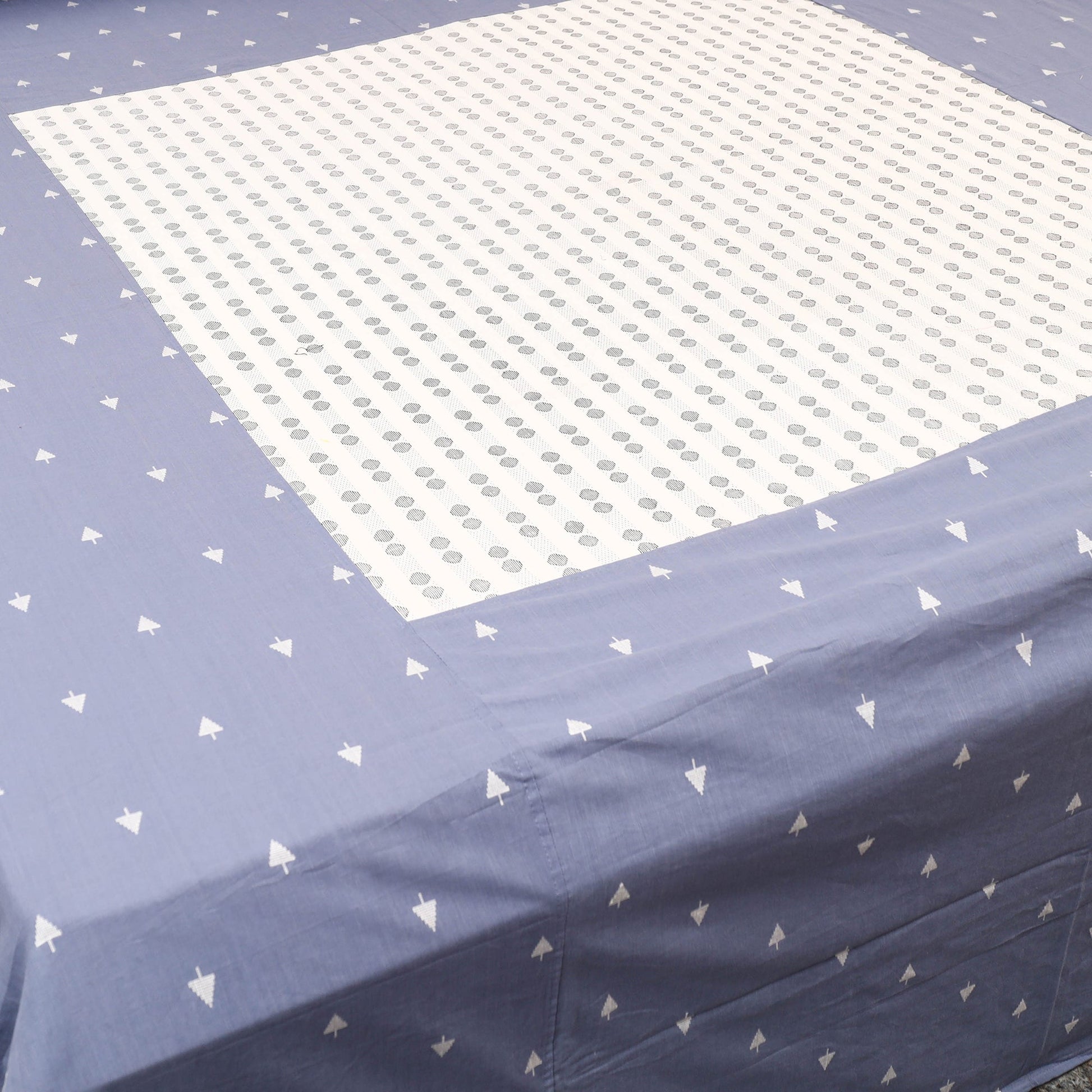 Patchwork Cotton Double Jacquard Bedsheet Set 24