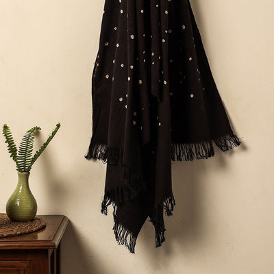 Brown - Bandhani Tie-Dye Handloom Cotton Towel