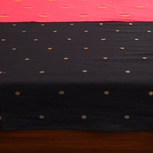 Black - Patchwork Cotton Double Jacquard Bedsheet Set 25