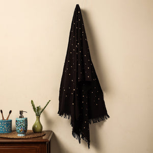 Brown - Bandhani Tie-Dye Handloom Cotton Towel