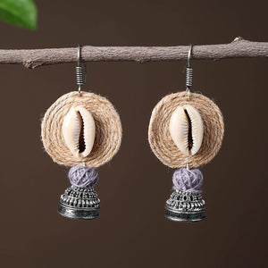 Aahana Handcrafted GS Jute Jhumki Earrings