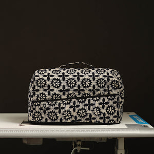 Beige - Handcrafted Cotton Sewing Machine Cover 18