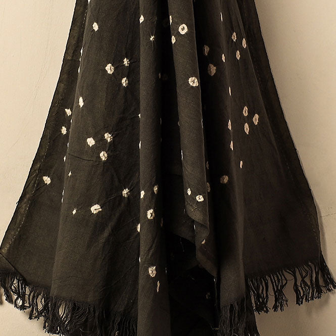 Brown - Bandhani Tie-Dye Handloom Cotton Towel