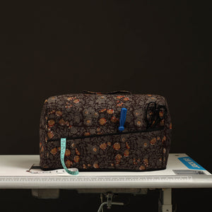 Brown - Handcrafted Cotton Sewing Machine Cover 20