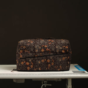 Brown - Handcrafted Cotton Sewing Machine Cover 20