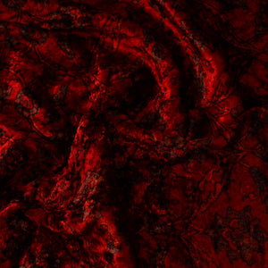 Block Printed Velvet Natural Dyed Ajrakh Fabric 01