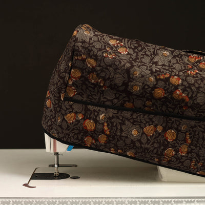 Brown - Handcrafted Cotton Sewing Machine Cover 20